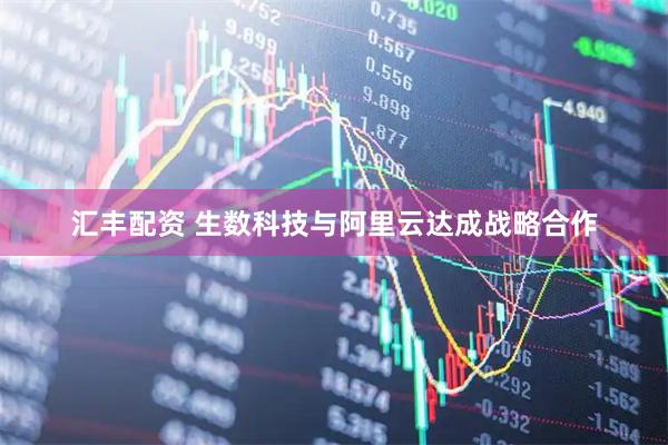 汇丰配资 生数科技与阿里云达成战略合作